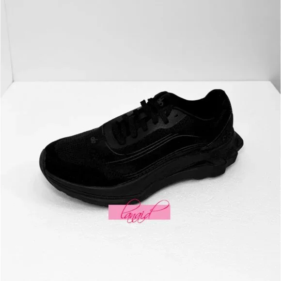 Alo Runner Black/Black Athletic Active Running Exercise Outdoor Travel Workout 9 - Picture 7 of 16